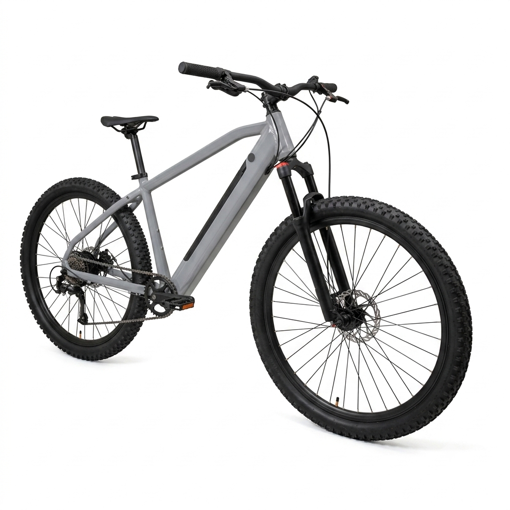 Victus electric cycle, three-quarter studio view